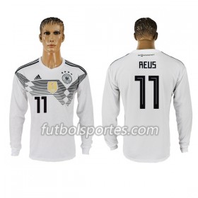 Camisetas Alemania Reus 11 Primera Equipacion Mundial 2018 Manga Larga